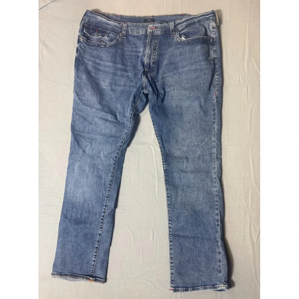 True Religion Ricky Men 46 Blue Relaxed Straight Jeans MC227